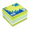 Info Notes notes autocollantes cube assortiment 75 x 75 mm (450 feuilles) - vert 303214 - 1