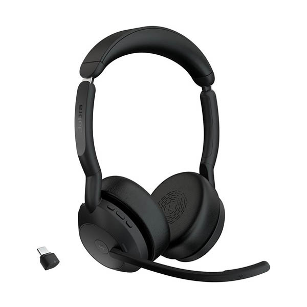 Jabra Evolve2 55 Link380c MS casque stéréo sans fil 401074 - 1