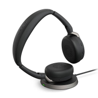 Jabra Evolve2 65 Flex Link380c MS casque stéréo sans fil avec station de charge 401078