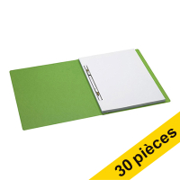 Offre : 3x Jalema Secolor chemise à glissière A4 (10 pièces) - vert