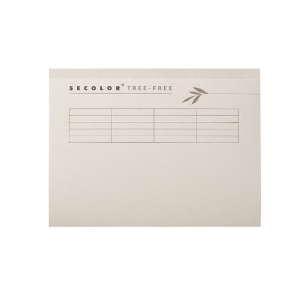 Jalema Secolor Tree Free dossier chemise avec indexage et grand onglet A4 paysage (10 pièces) - gris 234784 - 1