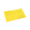 Jalema Secolor chemise pour dossier lignée avec onglet A4 paysage (25 pièces) - jaune 234734 - 1