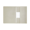 Jalema Secolor dossier à 3 rabats en carton folio XL (10 pièces) - gris 234713 - 1