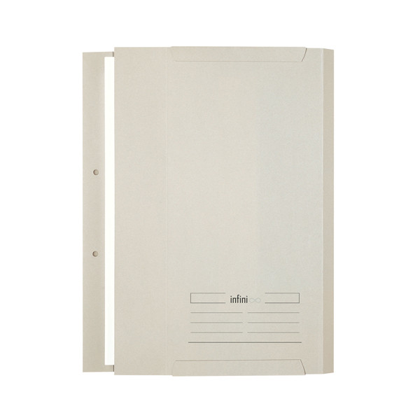 Jalema dossier de rangement perforé (100 pièces) - gris 234655 - 1