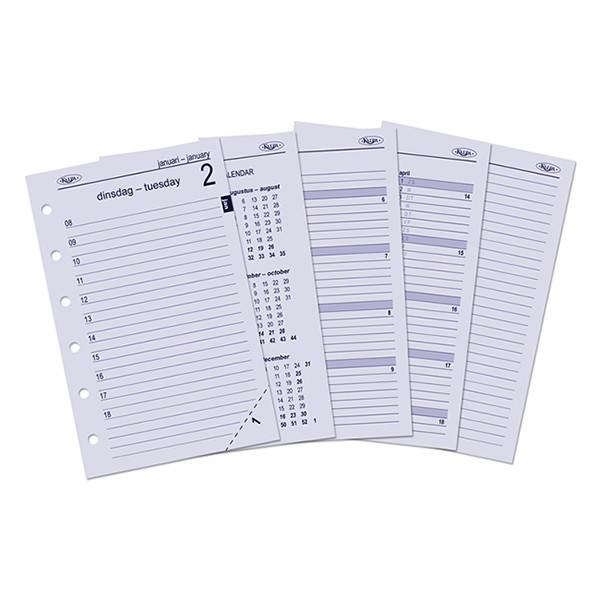 Kalpa Junior agendavulling 1 Dag 2-talig 2025 406186 - 1