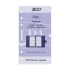 Kalpa Personal recharge d'agenda semainier 2027 (1 semaine par 2 pages) 4 langues 262597 - 2