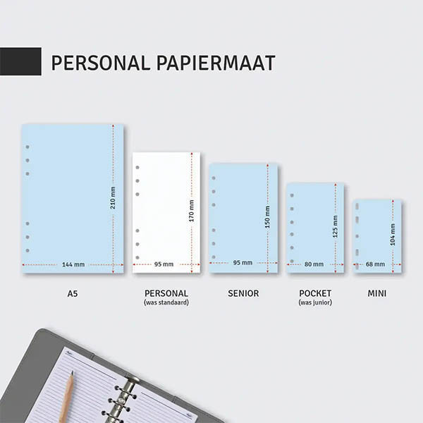 Kalpa Personal recharge pour agenda journalier 2026 (1 jour par page) bilingue 262561 - 8