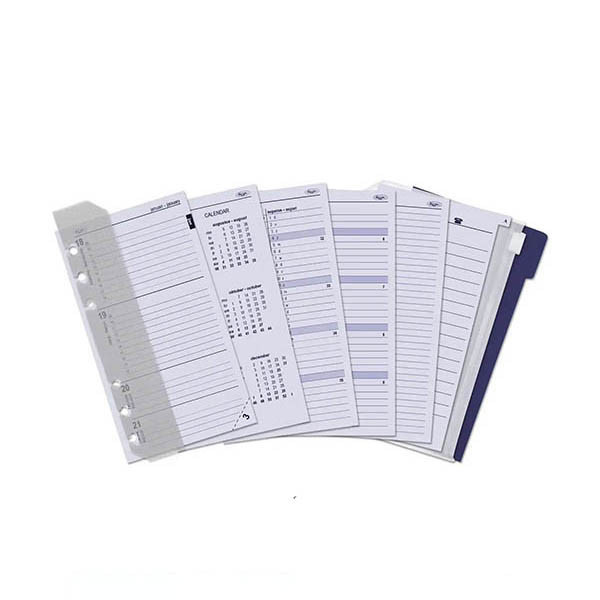 Kalpa Personal recharge pour agenda semainier 2026 (1 semaine sur 2 pages) bilingue 262563 - 1