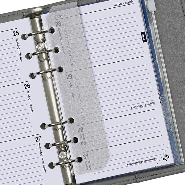 Kalpa Personal recharge pour agenda semainier 2026 (1 semaine sur 2 pages) bilingue 262563 - 3