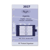 Kalpa Pocket recharge d'agenda semainier 2027 (1 semaine sur 2 pages) 4 langues 262598 - 2