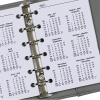 Kalpa Pocket recharge d'agenda semainier 2027 (1 semaine sur 2 pages) 4 langues 262598 - 3