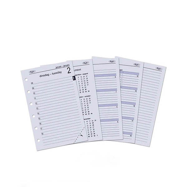 Kalpa Pocket recharge pour agenda journalier 2026 (1 jour par page) bilingue 262566 - 1