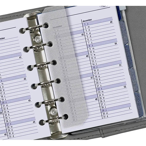 Kalpa Pocket recharge pour agenda semainier 2026 (1 semaine sur 2 pages) bilingue 262568 - 4