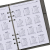 Kalpa recharge 2027 A5 agenda semainier avec horaire (1 semaine sur 2 pages) 4 langues 262596 - 4