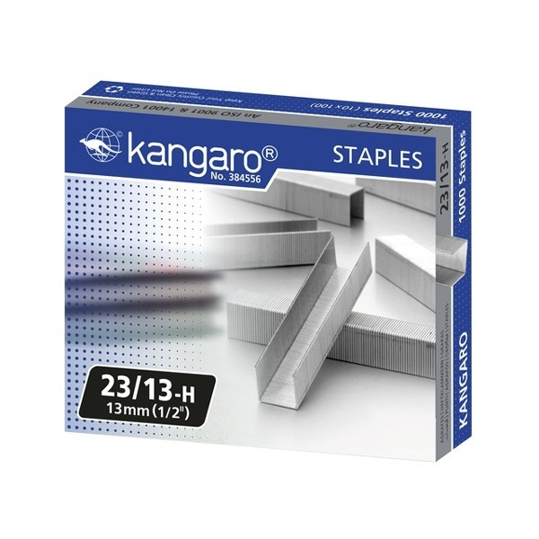 Kangaro 23/13 agrafes (1000 pièces) 205483 - 1