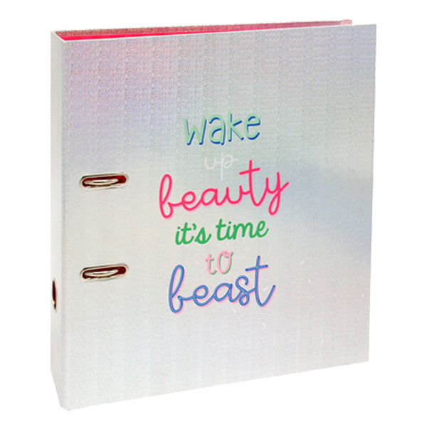 Kangaro Blah Blah classeur A4 brillant Wake Up 65mm 206912 - 1