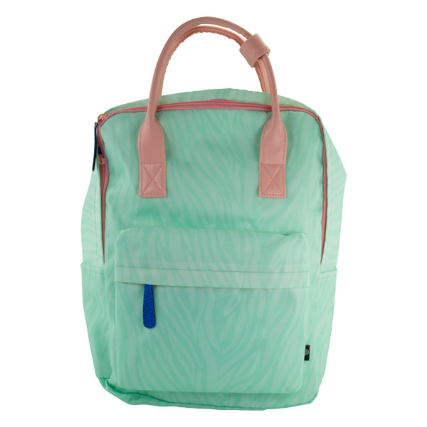 Kangaro Blah Blah sac à dos zébré - menthe 206904 - 1