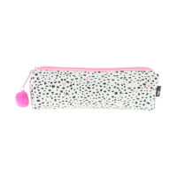 Kangaro Bonjour Babe trousse rectangulaire - blanc avec des coeurs 056713