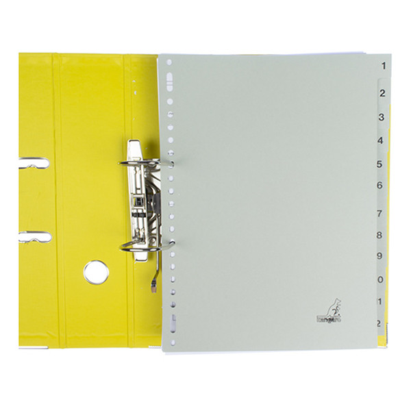 Kangaro ECO intercalaires A4 en carton avec 12 onglets (23 trous) 056784 - 3
