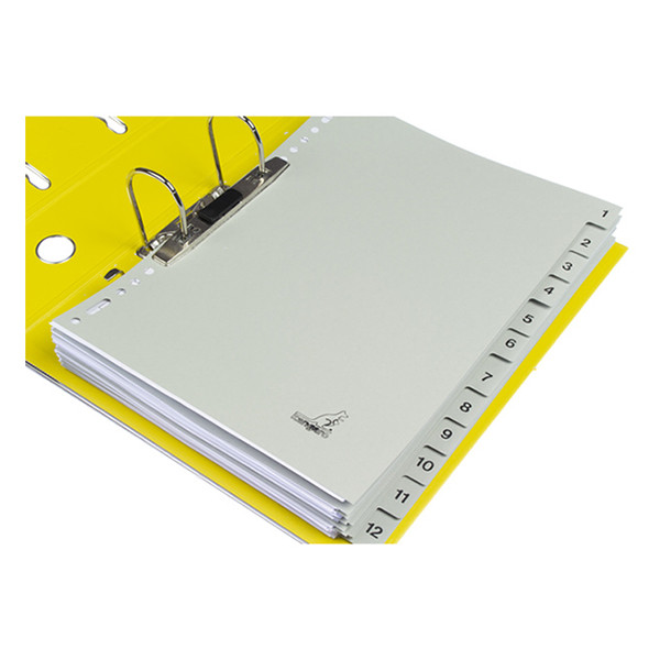 Kangaro ECO intercalaires A4 en carton avec 12 onglets (23 trous) 056784 - 4