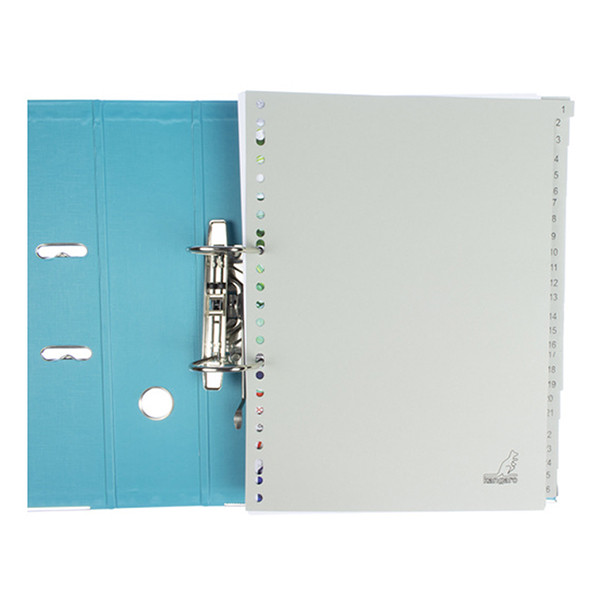 Kangaro ECO intercalaires A4 en carton avec 52 onglets (23 trous) 056789 - 3