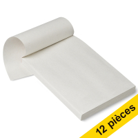 Offre : 12x Kangaro bloc de brouillon vierge 67,5 x 110 mm 100 feuilles