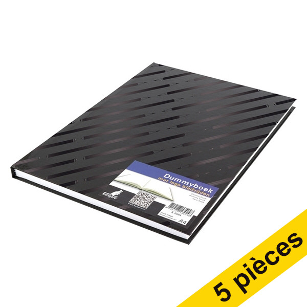 Offre : 5x Kangaro album à dessin avec couverture rigide A4 (80 feuilles) 056698 - 1