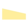 Kangaro bande de séparation trapèze 240 x 105 / 60 mm (100 pièces) - jaune 205122 - 1
