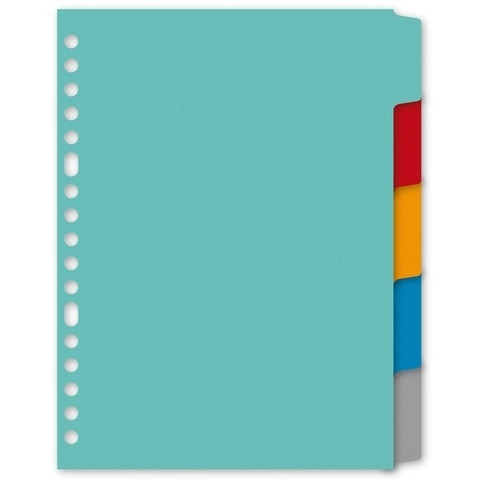 Kangaro intercalaires en carton A5 avec 5 onglets (17 trous) 206747 - 1