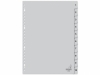 Kangaro intercalaires en plastique A4 avec 10 onglets (23 trous) - gris 205472 - 1