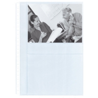 Kangaro pochette transparente pour photo A4 23 trous 13 x 18 cm (10 pièces) 205070