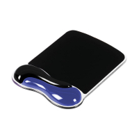 Kensington Duo Gel tapis de souris avec repose-poignet - bleu/noir 230035