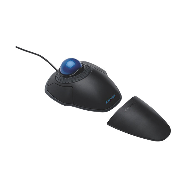 Kensington Orbit Trackball avec molette de défilement Scroll Ring avec câble - noir 230083 - 3