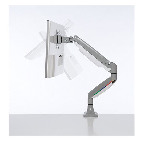 Kensington Smartfit one-touch bras d'écran à ressort à gaz pour 1 écran (avec pince et oeillet) - gris 230154 - 6