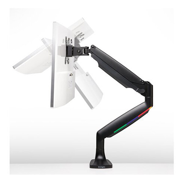 Kensington Smartfit one-touch bras d'écran à ressort à gaz pour 1 écran (avec pince et oeillet) - noir 230157 - 3