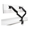 Kensington Smartfit one-touch bras d'écran à ressort à gaz pour 2 écrans (avec pince et oeillet) - noir 230158 - 3