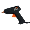 Kinzo pistolet à colle électrique noir comprenant 2 cartouches de colle 400707 - 1