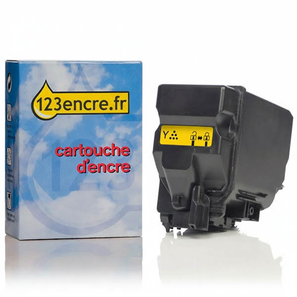 Konica Minolta TNP-49Y (A95W250) toner (marque 123encre) - jaune 032647 - 2