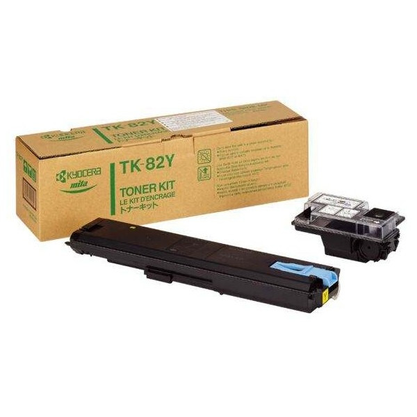 Kyocera Mita TK-82Y toner (d'origine) - jaune 079214 - 1