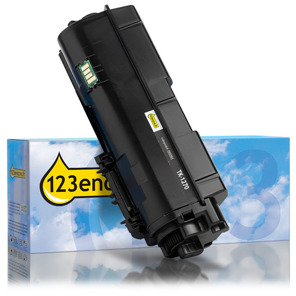 Kyocera TK-1270 toner (marque 123encre) - noir 095093 - 1