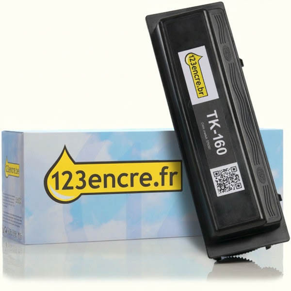 Kyocera TK-160 toner (marque 123encre) - noir 079307 - 1