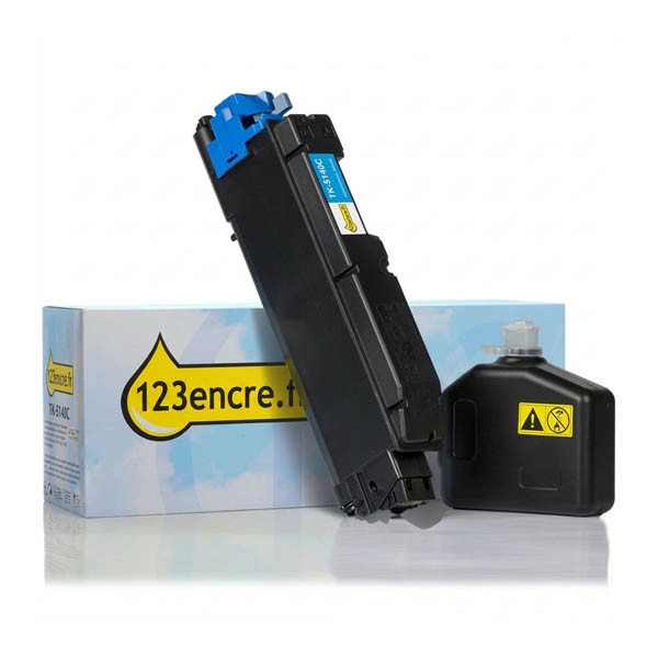 Kyocera TK-5140C toner (marque 123encre) - cyan 094229 - 1