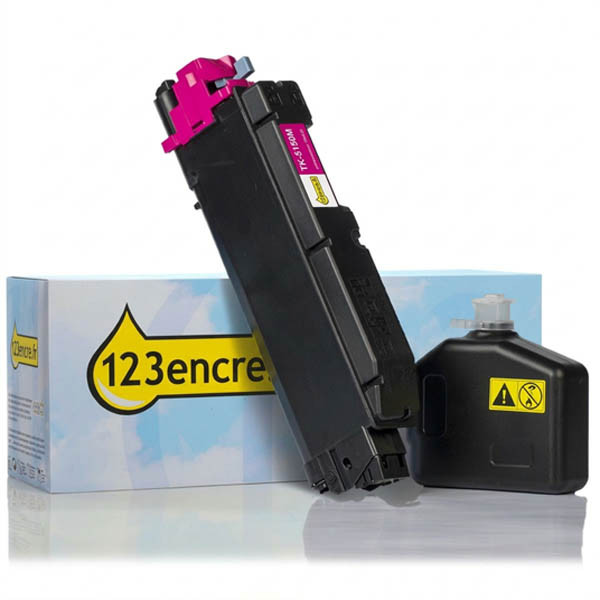 Kyocera TK-5150M toner (marque 123encre) - magenta 094239 - 1