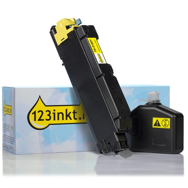 Kyocera TK-5150Y toner (marque 123encre) - jaune 094241 - 1