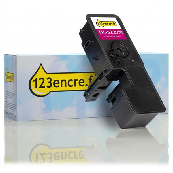 Kyocera TK-5220M toner (marque 123encre) - magenta 094399 - 1