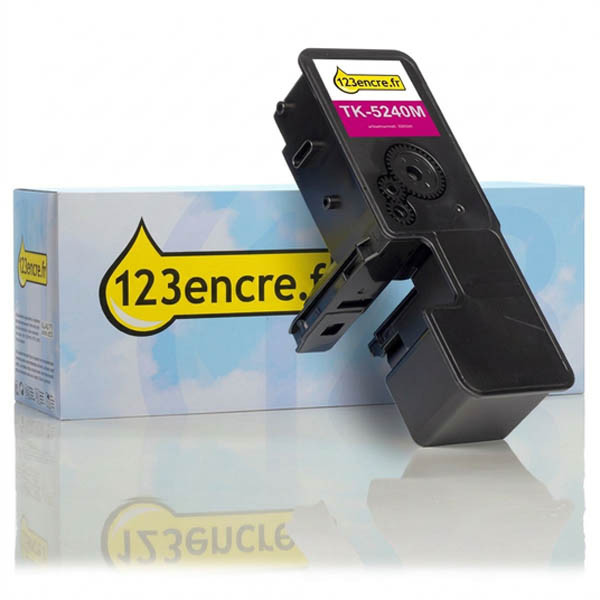 Kyocera TK-5240M toner (marque 123encre) - magenta 094391 - 1