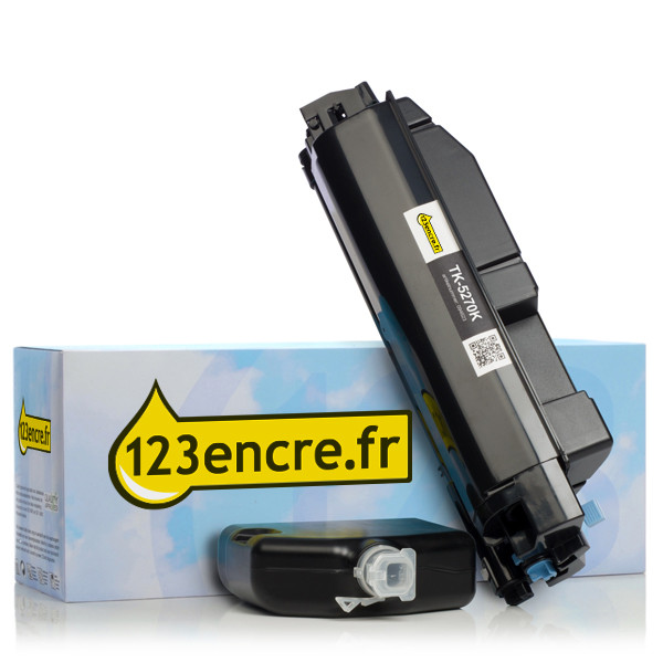 Kyocera TK-5270K toner (marque 123encre) - noir 094623 - 1