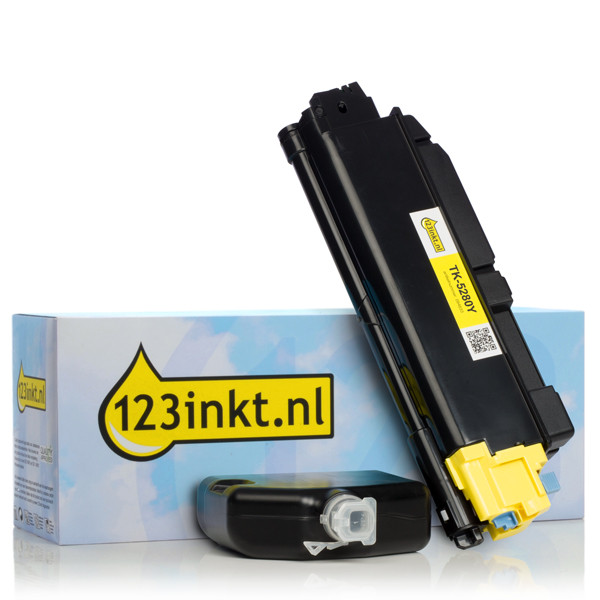 Kyocera TK-5280Y toner (marque 123encre) - jaune 094633 - 1