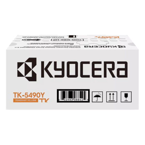 Kyocera TK-5490Y toner haute capacité (d'origine) - jaune 095120 - 1