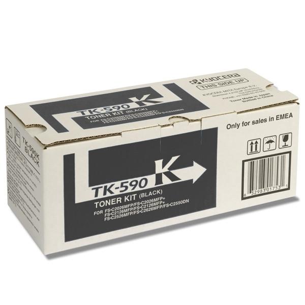 Kyocera TK-590K toner (d'origine) - noir 079310 - 1